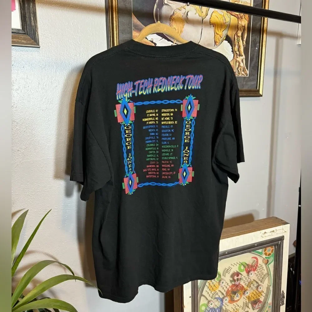 Vintage George Jones Hightech Redneck Shirt